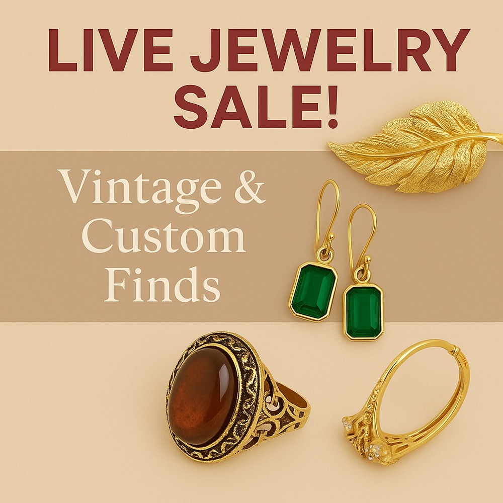 Live Vintage and Custom Jewelry !